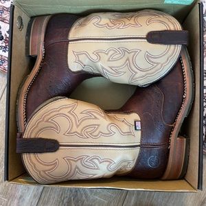 Men’s Double H steel toe work boots